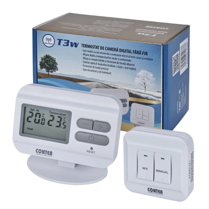 Termostat de ambient wireless T3W [2]