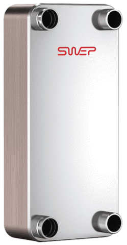 Brazate - Schimbător de căldură brazat gama B120T
