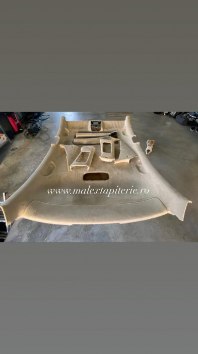Material plafon auto ALCANTARA BEJ [3]