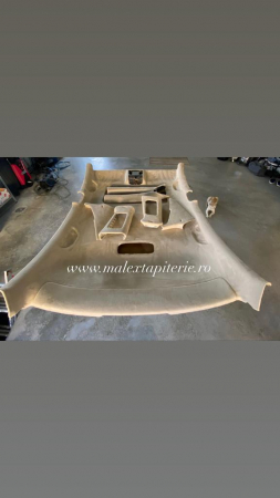 Material plafon auto ALCANTARA BEJ [2]