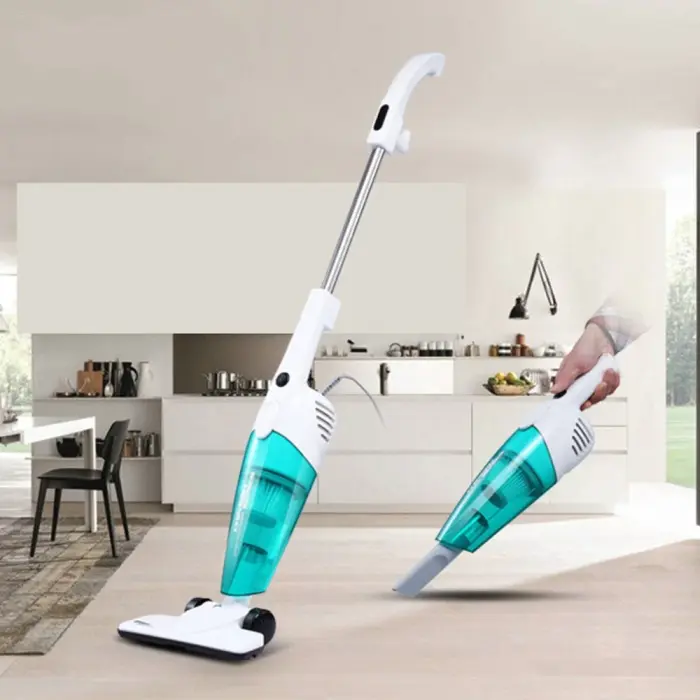 Aspirator 2 in 1, portabil, 600W, cu accesorii, filtru, control pe mâner, indicator recipient colector plin, compartiment scame [2]