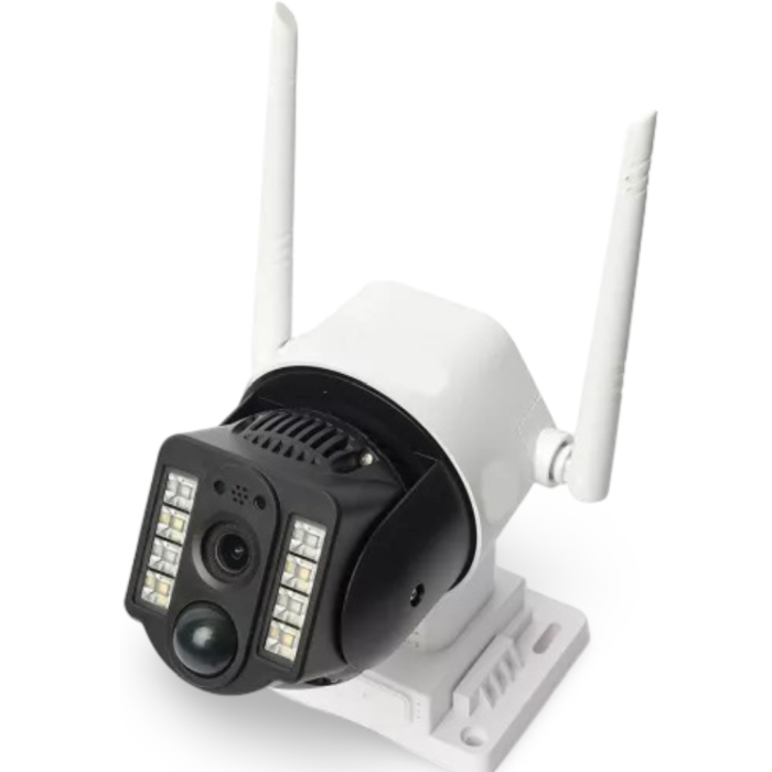 Cameră de supraveghere WIFI 1080p, cu sirenă, vedere color noaptea, rotire 360, V380 pro [2]