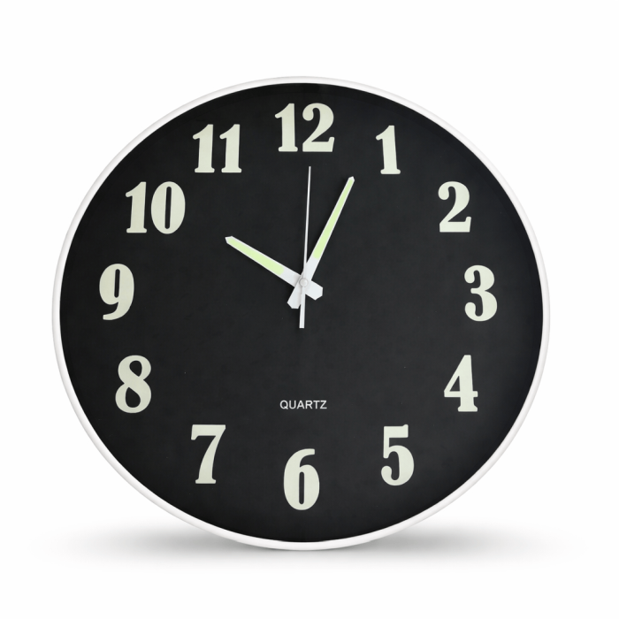 Ceas de perete, night watch,analog, rotund, ,30 cm [2]
