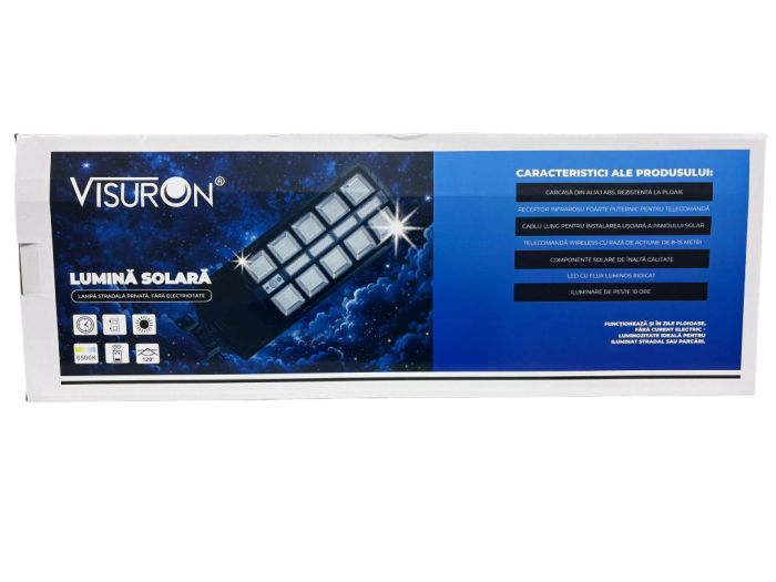 Lampă solară stradală cu senzor de mișcare Viruson 6500 [3]