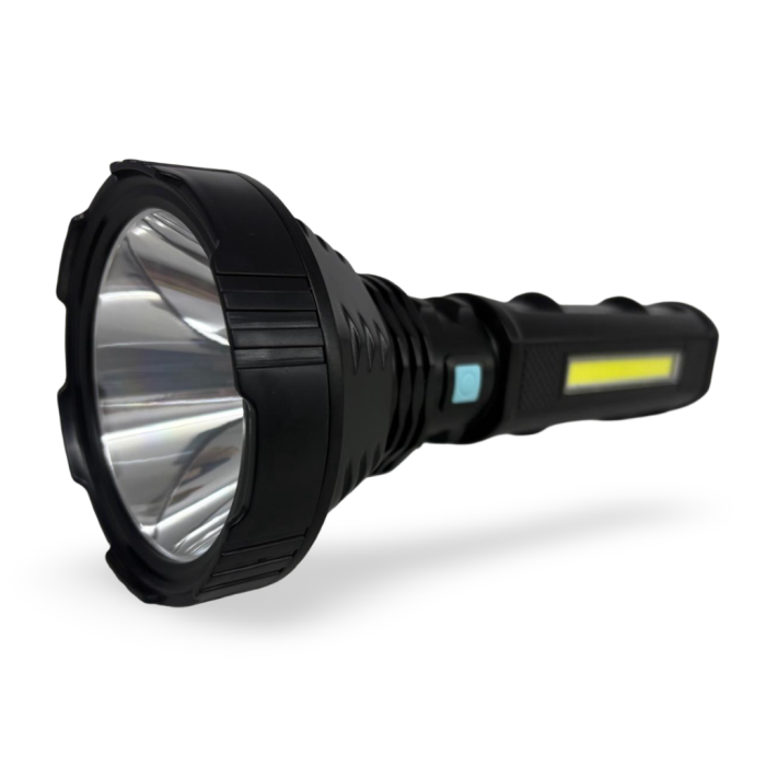 Lanternă LED multifuncțională solară reîncărcabilă USB, cu lumină laterală COB și funcție power bank [2]
