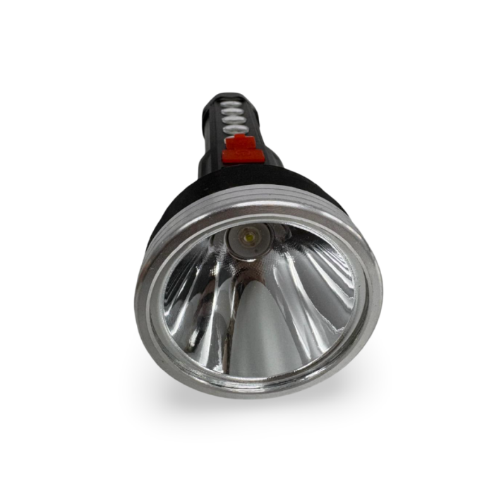 Lanternă LED puternică reîncărcabilă USB, cu lumină frontală 3W și lumină laterală COB [3]