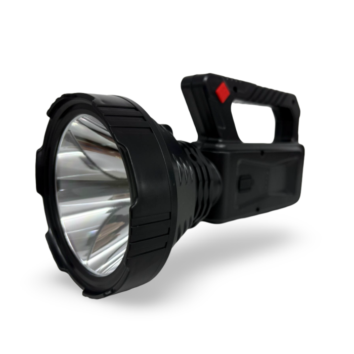 Lanternă portabilă LED reîncărcabilă USB, cu lumină frontală și panou lateral COB, mâner ergonomic [4]