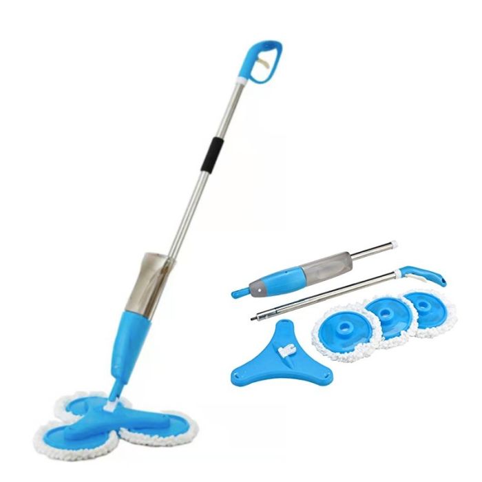 Mop triplu cu pulverizator, spray mop 600 ml [2]