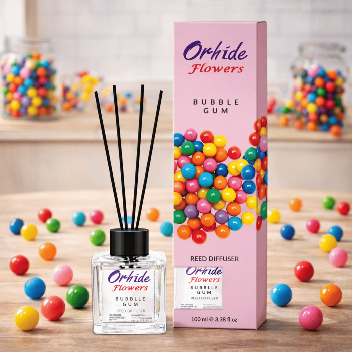 Odorizant cameră Orhide Flowers 100 ml Buble Gum [2]
