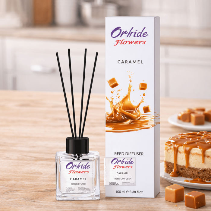 Odorizant cameră Orhide Flowers 100 ml Caramel [2]