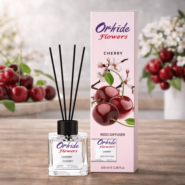 Odorizant cameră Orhide Flowers 100 ml Cireşe [2]