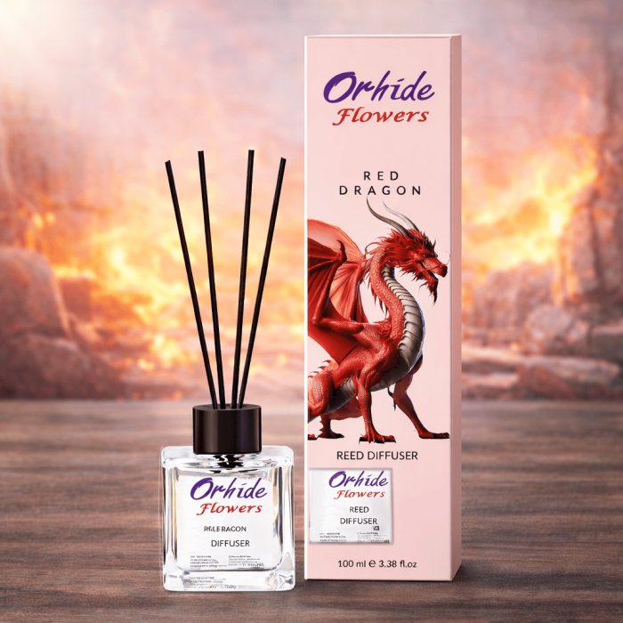 Odorizant cameră Orhide Flowers 100 ml Dragonul Roşu [2]