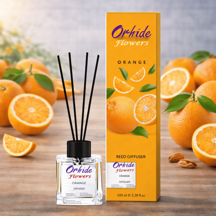 Odorizant cameră Orhide Flowers 100 ml Portocale [2]