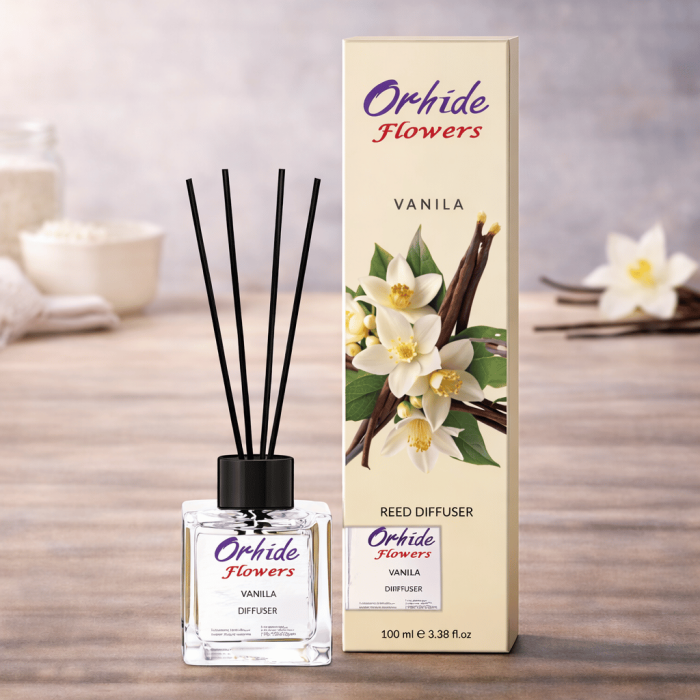 Odorizant cameră Orhide Flowers 100 ml Vanilie [2]