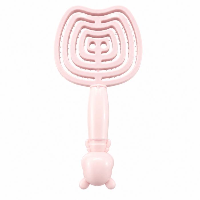 Perie de păr pentru copii „Cute Little Bear Rabbit” – Roz [2]