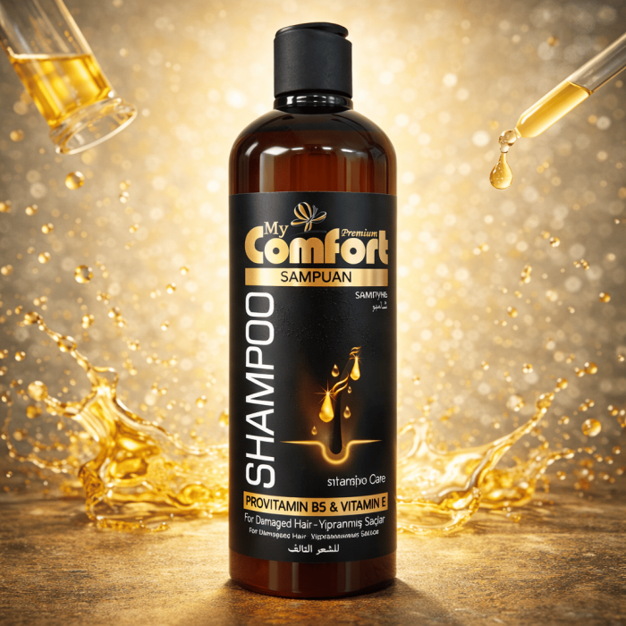 Şampon de păr 600 ml - Provitamina B5  si Vitamina E - My Comfort [2]