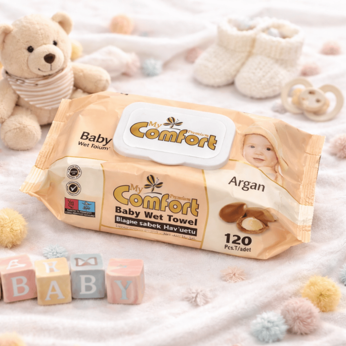 Şerveţele umede  Premium 120 buc - Baby Argan - My Comfort [2]
