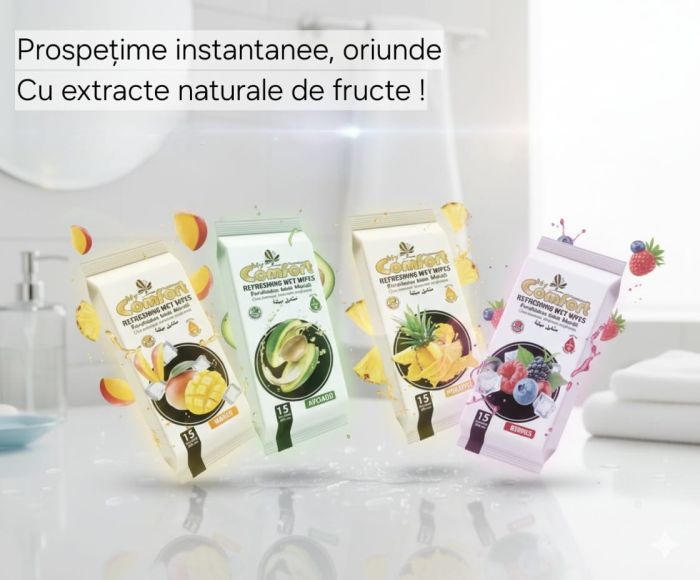 Șervețele umede  Premium 15 buc - Fruit / 4 Set - My Comfort [2]