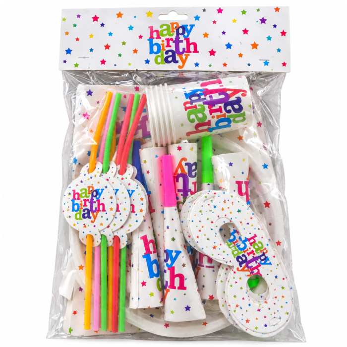 Set accesorii pentru petrecere – model 1, pentru 6 persoane [2]