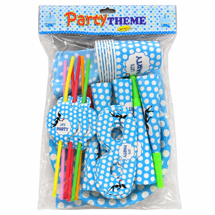 Set accesorii pentru petrecere – model 4, pentru 6 persoane [3]