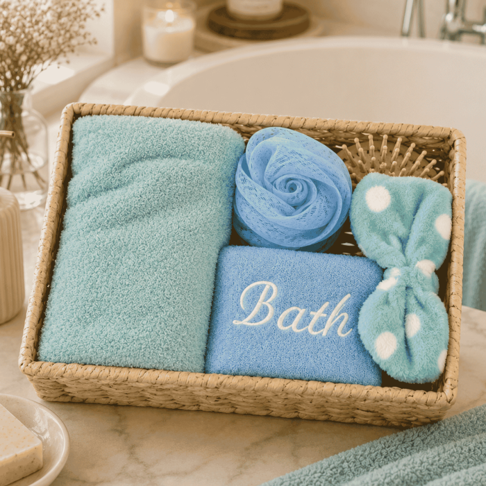 Set cadou spa și îngrijire personală, 6 piese - Turcoaz [2]