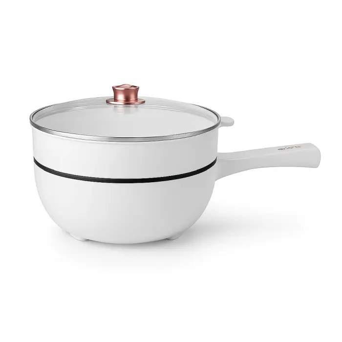 Tigaie electrică 26 cm, antiaderentă, cu capac din sticlă [4]