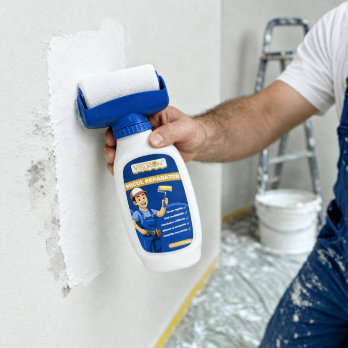 Trafalet „Micul reparator”, cu vopsea lavabilă, pentru retușuri rapide ale pereților [4]