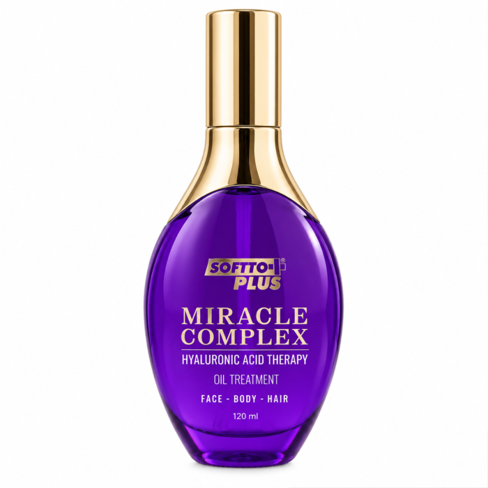 Ulei pentru față, corp și păr cu acid hialuronic, 120 ml - Miracle Complex [2]