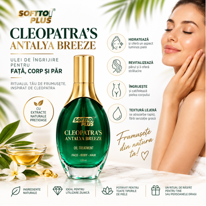 Ulei pentru îngrijirea părului și a pielii 120 ml - Cleopatra's Antalya Breeze [3]