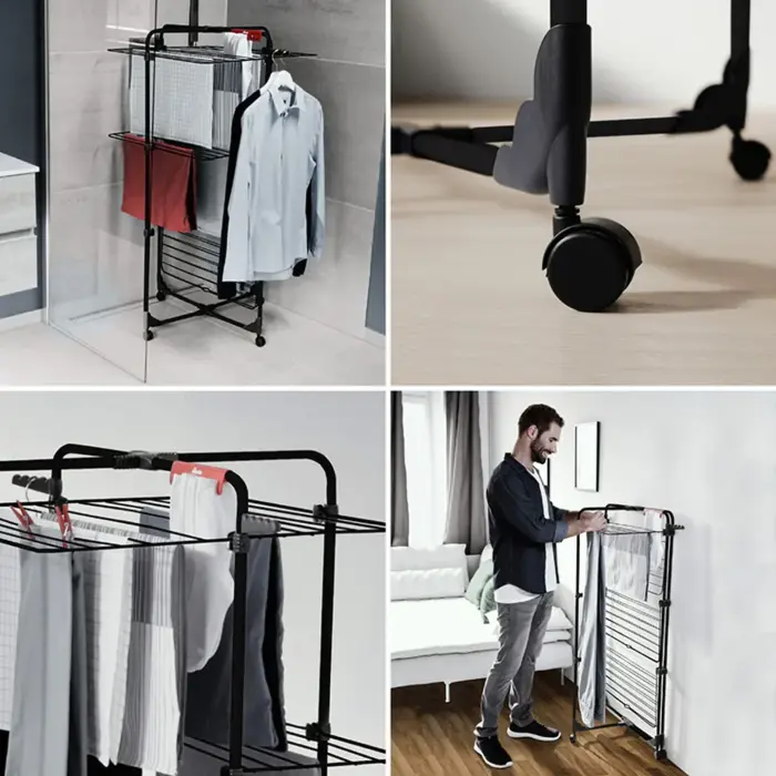 Uscător vertical pentru haine, metal [3]