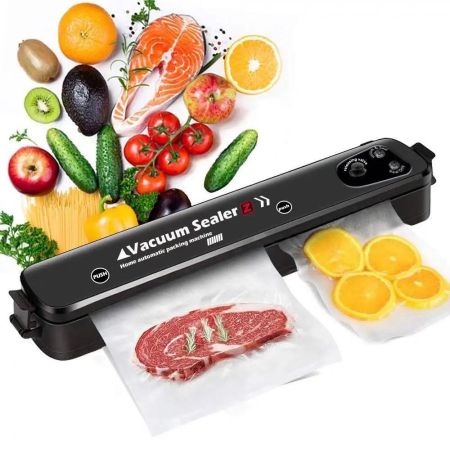 Bucătărie & Servire - Aparat de vidat și sigilat pungi, 10 pungi incluse, 90W