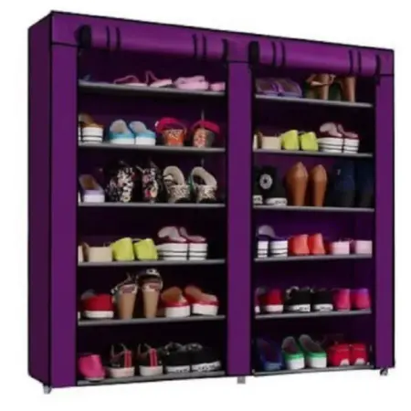 Organizare & Depozitare - Dulap textil pentru pantofi cu 12 rafturi