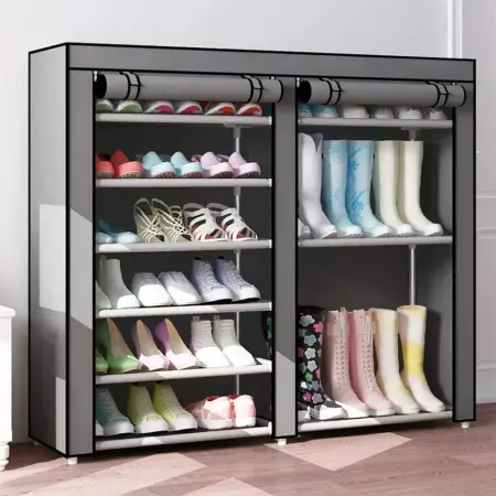 Dulap textil pentru pantofi cu 12 rafturi [1]