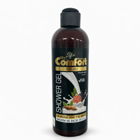 Igienă personală - Gel de duş 400 ml Almond and Fig Milk - My Comfort
