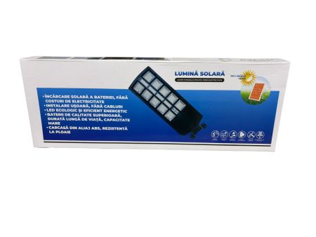 Lampă solară stradală cu senzor de mișcare Viruson 6500 [3]