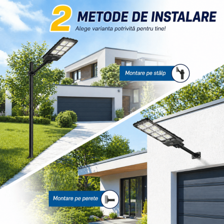 Lampă solară stradală, W789B-6 [2]