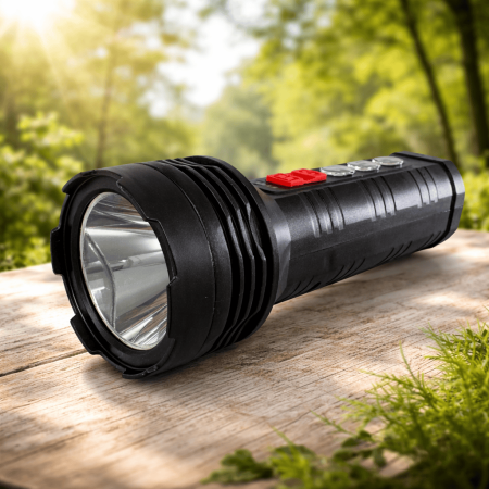 Hobby - Lanternă LED multifuncțională reîncărcabilă USB 5V, cu lumină laterală COB și baterie litiu