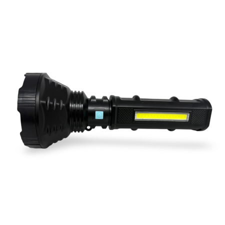 Lanternă LED multifuncțională solară reîncărcabilă USB, cu lumină laterală COB și funcție power bank [2]