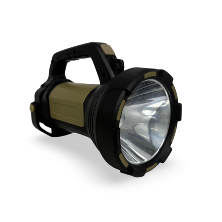 Lanternă LED puternică tip proiector portabil, reîncărcabilă USB, baterie 20000 mAh și iluminare pe distanță lungă [1]