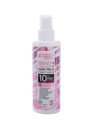 Ingrijire personală - Lapte pentru păr cu keratină și colagen 200 ml - Softto Plus