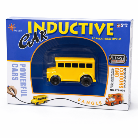 Maşinuţa magica pe traseu, set cu marker inclus - Autobuz [1]