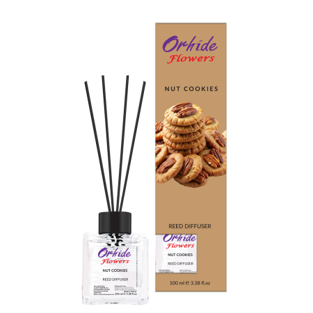 Odorizante cameră - Odorizant cameră Orhide Flowers 100 ml Biscuiţi cu Nuci