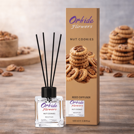 Odorizant cameră Orhide Flowers 100 ml Biscuiţi cu Nuci [1]