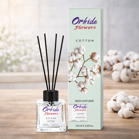 Odorizant cameră Orhide Flowers 100 ml Bumbac [1]
