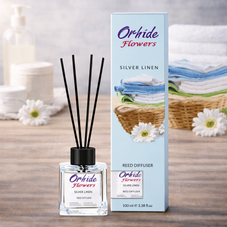 Odorizant cameră Orhide Flowers 100 ml Silver Linen [1]