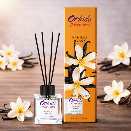 Odorizant cameră Orhide Flowers 100 ml Vanilla Black [1]