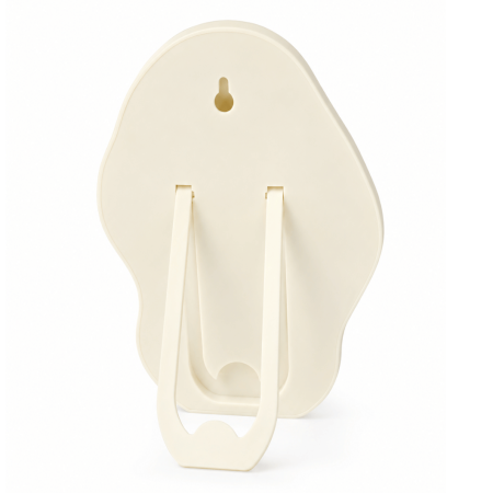 Oglindă decorativă asimetrică pentru machiaj și decor, design modern - Ecru [2]