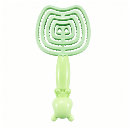Perie de păr pentru copii „Cute Little Bear Rabbit” – Verde [1]