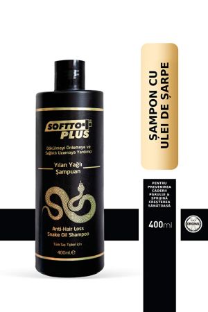 Șampon cu ulei de șarpe anticădere 400 ml - Softto Plus [2]