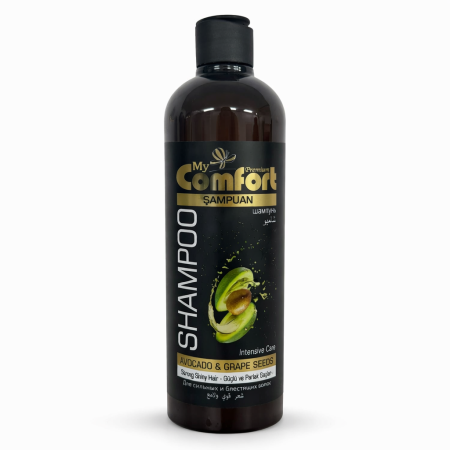 Igienă personală - Şampon de păr 600 ml - Ulei de avocado si extract de seminţe de struguri - My Comfort
